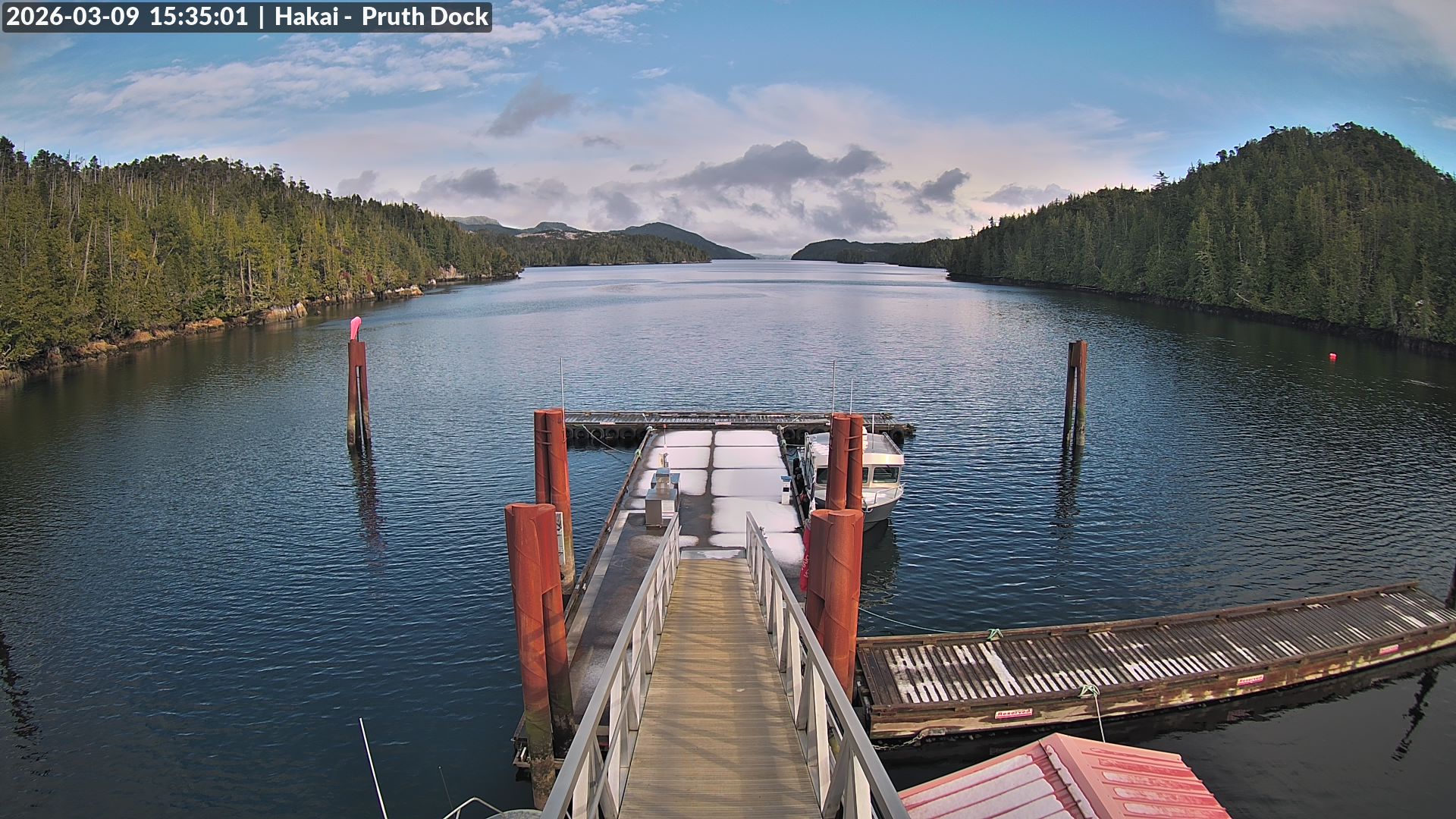 Calvert Isl Field Station Dock